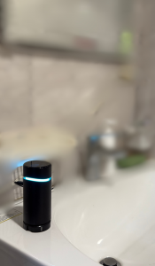 Air Purifier in restroom